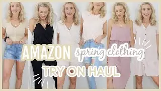 SPRING CLOTHING FROM AMAZON! SPRING 2021 AMAZON HAUL | Olivia Zapo