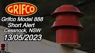 Grifco Model 888 - Short Alert | Fire Siren Test | Cessnock, NSW | 13/05/2023
