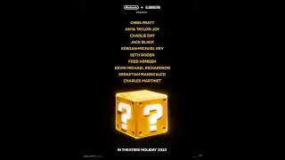 The Cast of 'Super Mario Bros: The Movie' Revealed