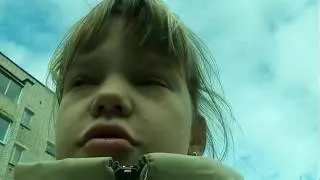 Мы с Миланой на площадке))