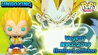 UNBOXING - Final Flash Vegeta - Fall Convention Exclusive - FUNKO POP