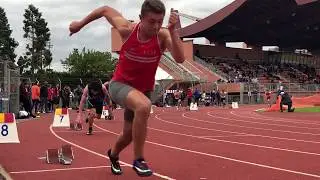 400m DEPART IN  SLOWMOTION - Championnat départemental  CJES - Créteil, 25 Mai 2019