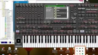 tes main musik studio pakai midi controller asik