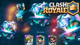 Clash Royal - Efsanevi Sandık Açıyoruz - Sonunda çıktı be +Savaş