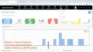 Opencart Bakım Modu Modulü