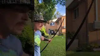 bow hunting practice longbow