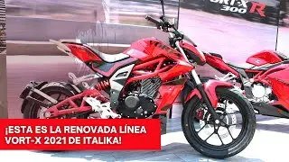 ¡Esta es la renovada línea VORT-X 2021 DE ITALIKA!