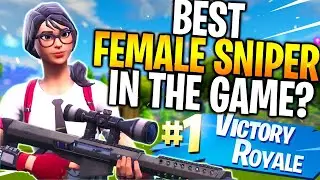 The best Female Fornite sniper in the World ??
