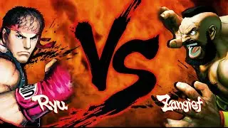 ryu vs zangief Street Fighter 4