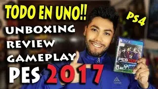 unboxing review y gameplay pes 2017