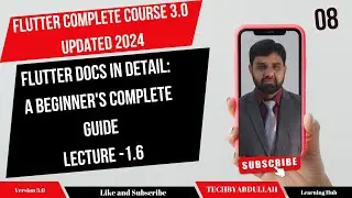 Flutter in Urdu | Flutter Docs: A Beginner's Complete Guide | Lecture 1.6 