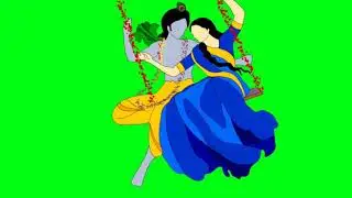 Radha Krishna Whatsapp status green screen | Krishna whatsapp Straus green screen