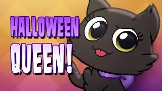 Halloween Queen! - MINI MUSIC VID #creucat #halloween #animation
