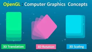 OpenGL Computer Graphics | Session-9 | 3D Transformations & OpenGL Functions for Transformations