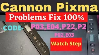 how to fix canon Pixma error code!p22!p2!easy way to reset cannon Pixma g2010!g2012!g2000! ER 5011