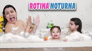 CASTRICINI FAMILY NIGHT ROUTINE 2022 * Novelinha | Kathy Castricini