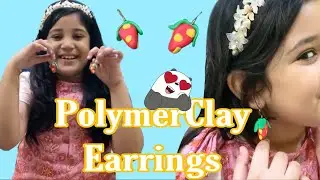 Polymer Clay Art || Polymer Clay Earring || Anya Aggarwal || Unboxing Gift