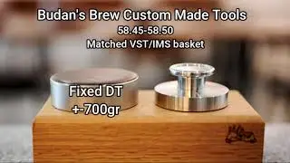 Simplest custom made tools: Fixed distribution tool and Venus tamper for 58mm VST and IMS  baskets