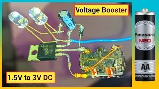Voltage Booster Circuit | Joule Thief | 1.5 V to 3V DC Boost Circuit | DC to DC  Boost Converter