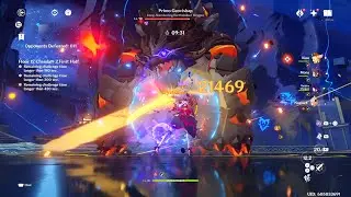 2.4 Spiral Abyss Floor 12 (PYRO LECTOR & MAGUU KENKI) 9 STARS - Genshin Impact (PS5)