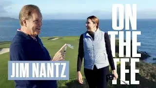 Jim Nantz Takes on Hally Leadbetter In a 3-hole Match | On The Tee | Golf Digest