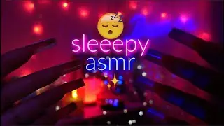 sleeepy asmr that will make your eyes sooo heavyyy 😴♡🌸 (deep sleep tingles 💤)