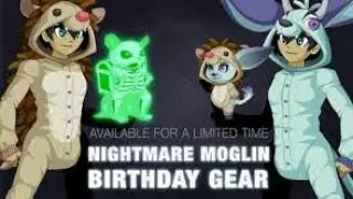 (AQW DROPS MOONLAB (memet Birthday Gear rare)