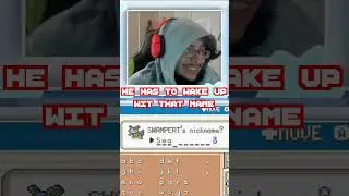 BEST NAME FOR SWAMPERT! #Shorts #pokemonfirered #extremerandomizer #nuzlocke #pokemon #clips