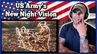 The Army's new night vision is SCARY! - Marine reacts