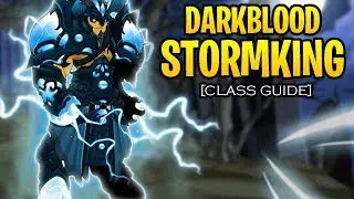 AQW - Darkblood StormKing Class Guide (Enhancements, Class Skills, Combos, Soloing, Farming, PvP)