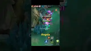 Angela Game Play #mobilelegends #mlbb #angelagameplay #youtubeshorts #shortsvideo #shorts