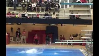Nathan Gonzales 1 meter Diving at Utah