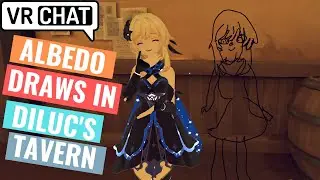 Albedo’s Art Gallery- Genshin VRChat