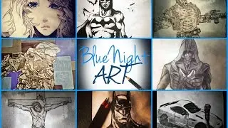 - Blue Night Art -