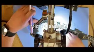 Micro Cleaning a Motherboard