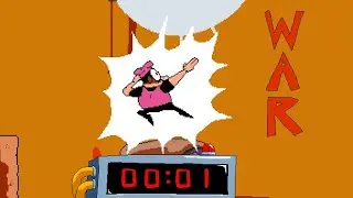 Pizza Tower, All Floor Two Levels, WAR Timer [P-RANK + NO-HIT]