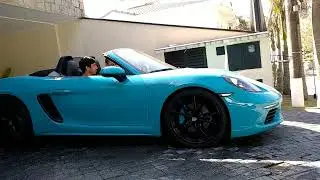 andei em um Porsche 718 boxers s