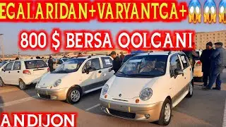 6 FEVRAL ANDIJON MASHINA BOZORI VARYANTGA MATIZLAR