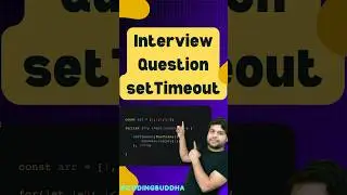 SetTimeout interview question in javascript. 