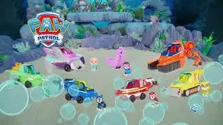 Paw Patrol Aqua Pups Fahrzeuge