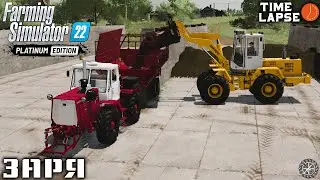 Заготовка КОРМОВ (МОНОСМЕСЬ),покупка КОРОВ и НОВАЯ ТЕХНИКА | FS22 | Заря - Timelapse #26