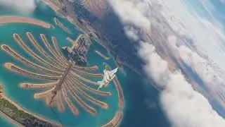 Haunting hi and low! F22 finds Su57s over Dubai #dcs