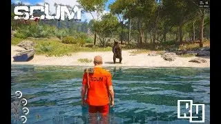 SCUM ShortClip: Mean Bear Attacks Me and I Lose My Voice..Be Back Soon :(