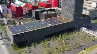 Installation photovoltäique - Maison du Savoir à Belval (10. mai 2024)