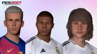 PES 2017 NEW FACE COLLECTION 2024 - 25 | With Option File