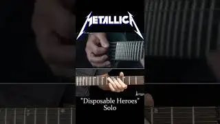 Disposable Heroes Solo - Metallica