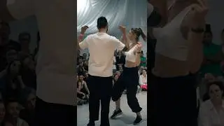 импровизация #modernswing Андрей Наволоцкий и Евгений Караченцова #shuravideo #westcoastswing