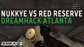 Nice CS: GO Spray Control by Playing Ducks nukkye vs Red Reserve at DreamHack Open Atlanta 2017 EU
