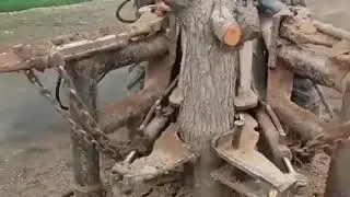 Гидравлический корчеватель пней