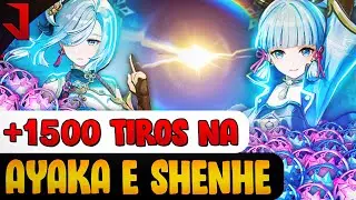 FUI ATRÁS DA SHENHE C6 E PERDI VÁRIOS 50-50 NO TIRO DOS SUBS | GENSHIN IMPACT